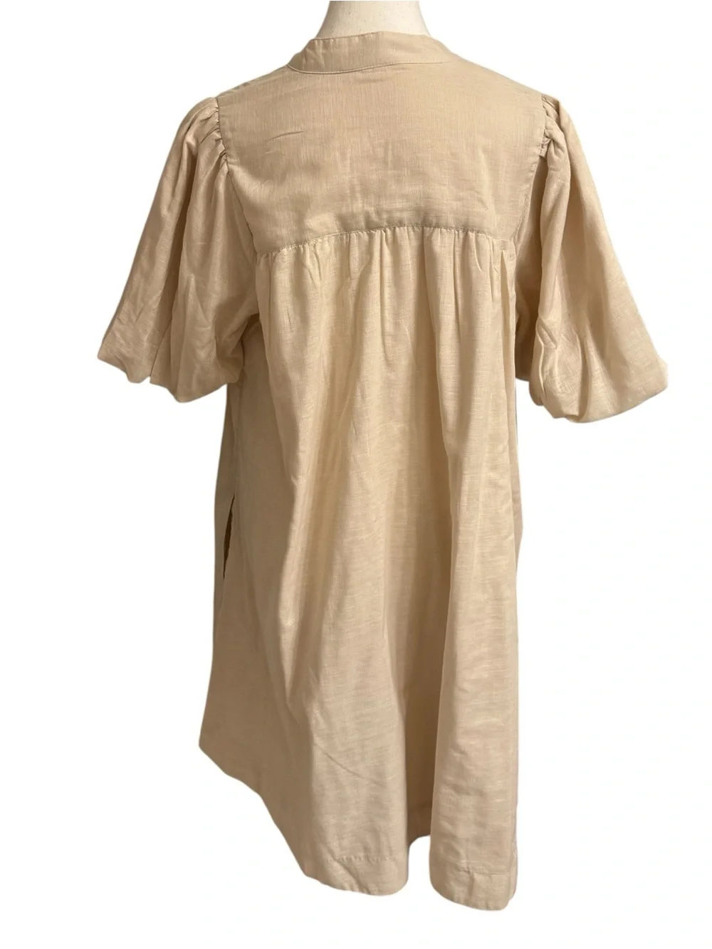 Crown & Ivy XL Embroidered Tunic Dress Coastal Boho Resort Mediterranean - Picture 7 of 10